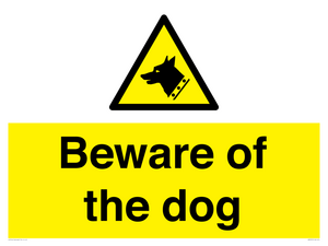 Beware of the dog
